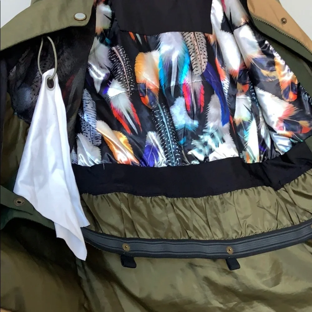 Patterned ski jacket - Picture 4 of 7